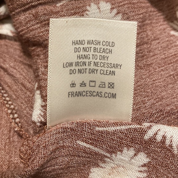 Francesca’s Miami Floral Off-Shoulder Bohemian Blouse - Picture 12 of 12